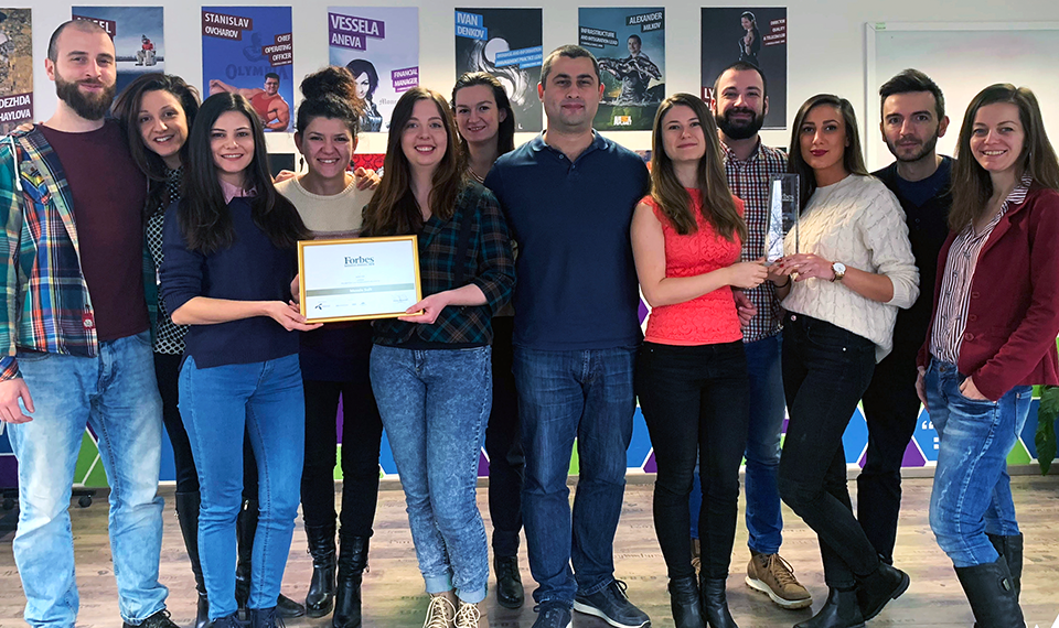 Musala Soft 1st place in the “Human Resources Development” category