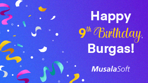 Musala Soft celebrates its 9th  anniversary in Burgas 