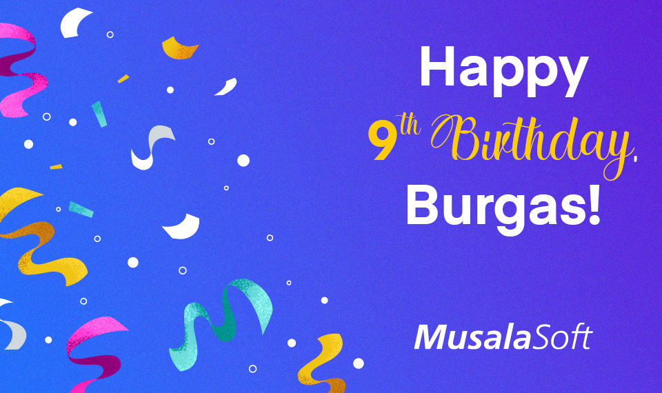 Musala Soft celebrates its 9th  anniversary in Burgas 